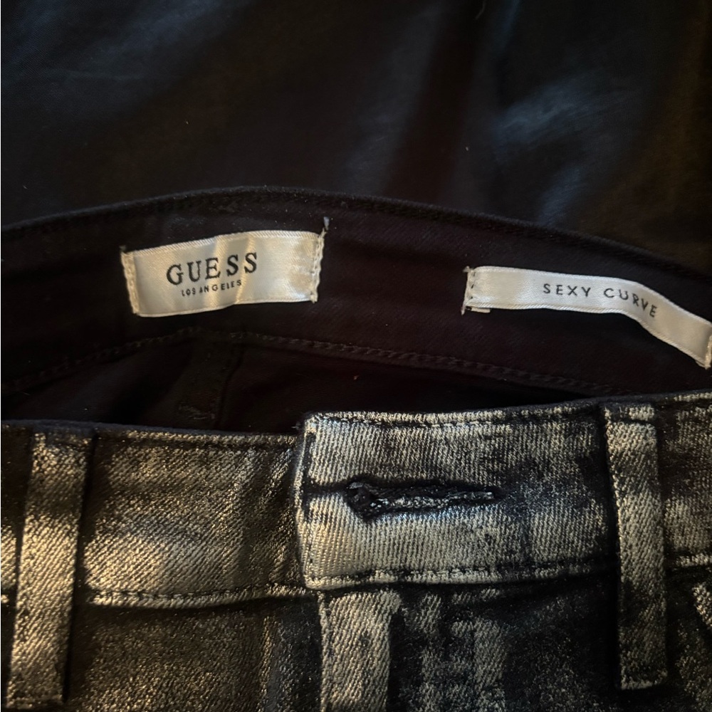 GUESS Sexy Curve Metallic Jeans